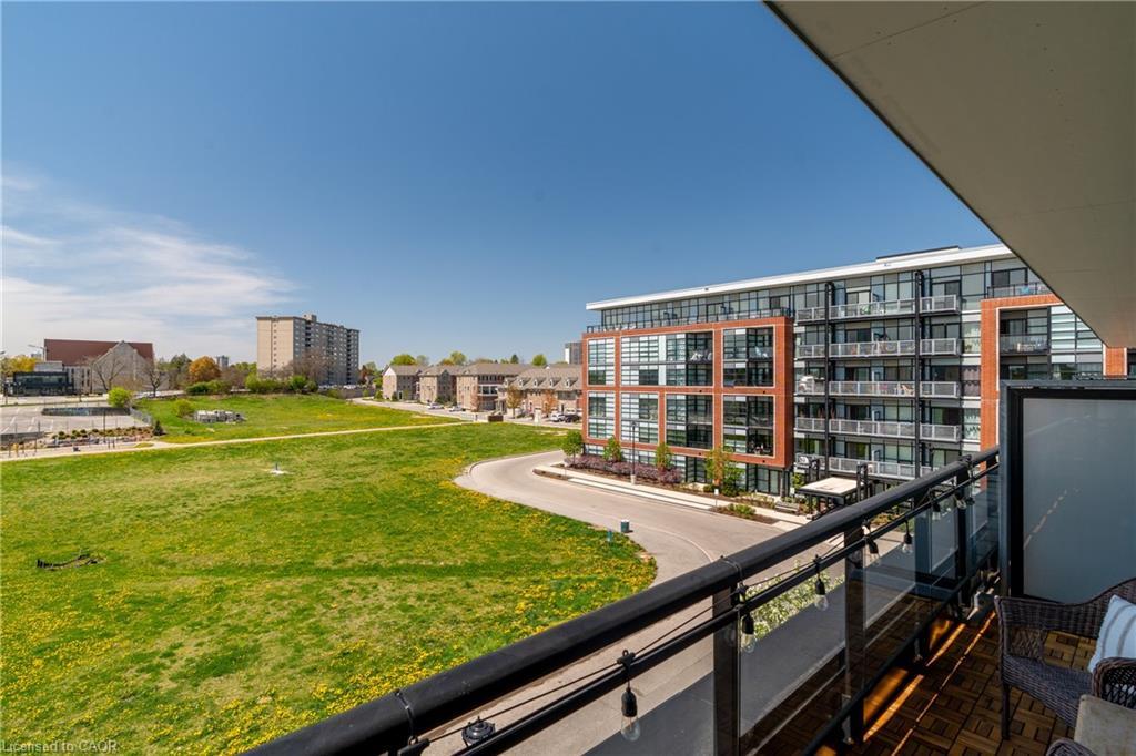 412-155 St. Leger Street, Kitchener, ON - Outdoor With View