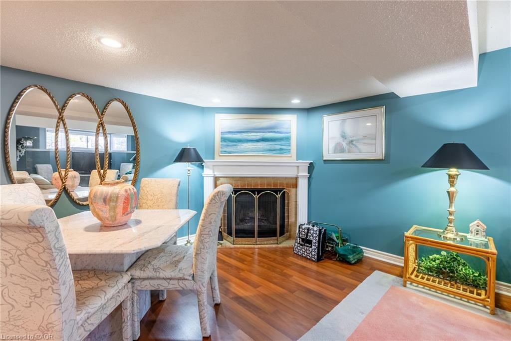 6-1508 Upper Middle Road, Burlington, ON - Indoor Photo Showing Other Room With Fireplace
