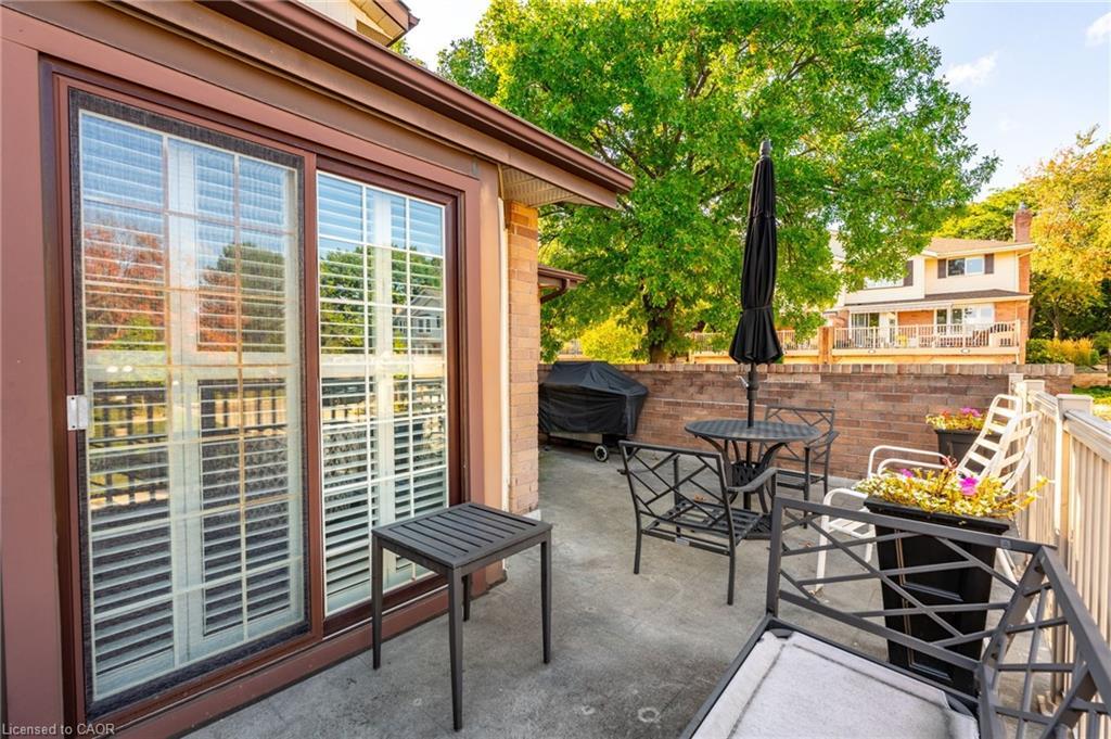 6-1508 Upper Middle Road, Burlington, ON - Outdoor With Deck Patio Veranda
