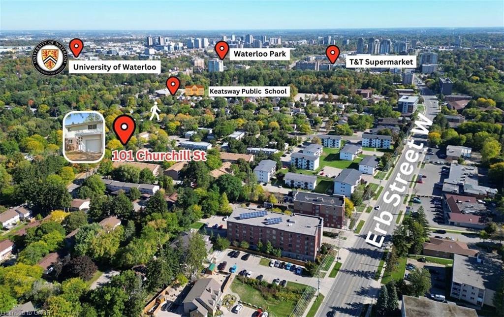 101 Churchill Street, Waterloo, ON - Outdoor With View
