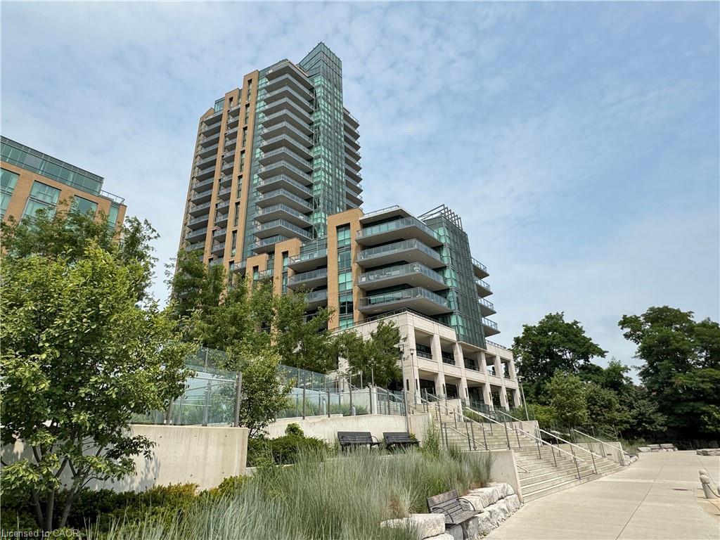 405-2060 Lakeshore Road, Burlington, ON - Outdoor With Balcony With Facade