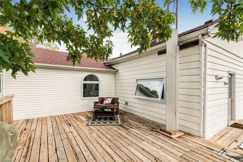 1545 Brock Road, Flamborough, ON - Outdoor With Deck Patio Veranda With Exterior