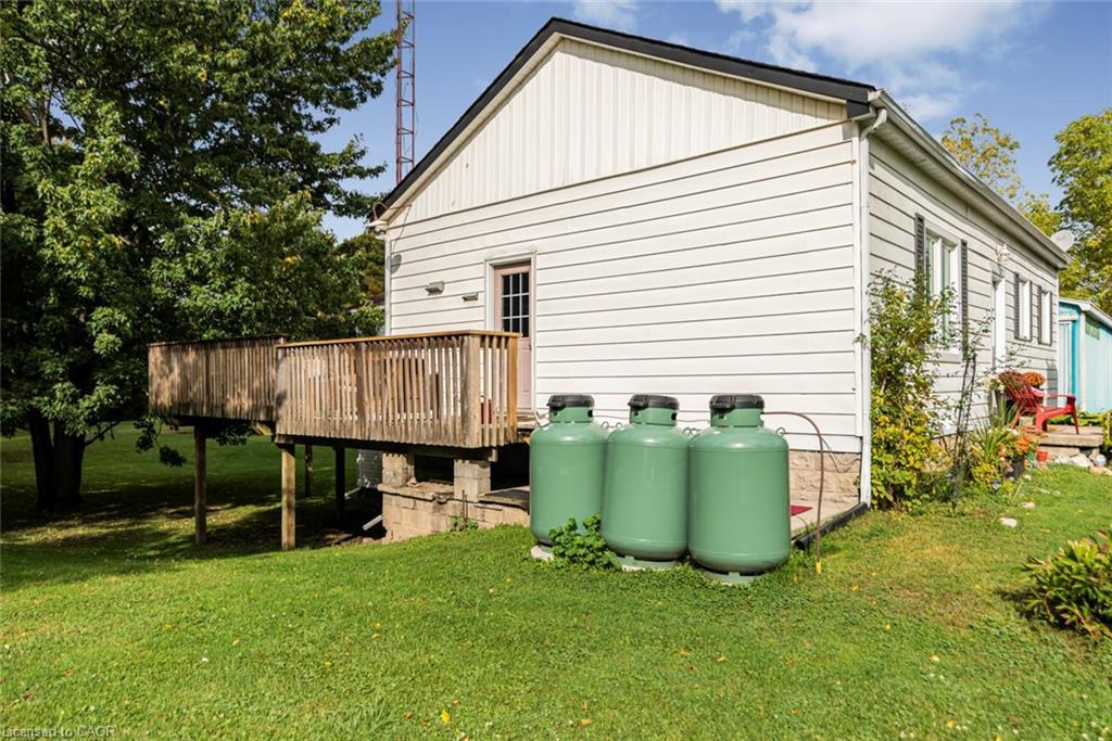 1545 Brock Road, Flamborough, ON - Outdoor With Deck Patio Veranda