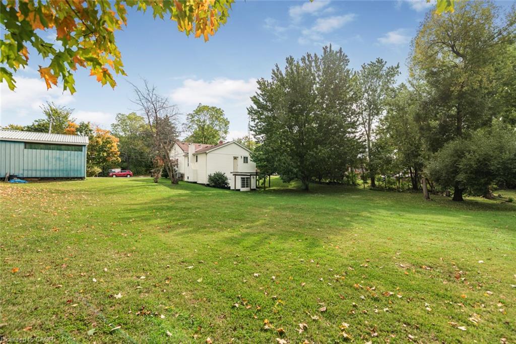 1545 Brock Road, Flamborough, ON - Outdoor With Backyard