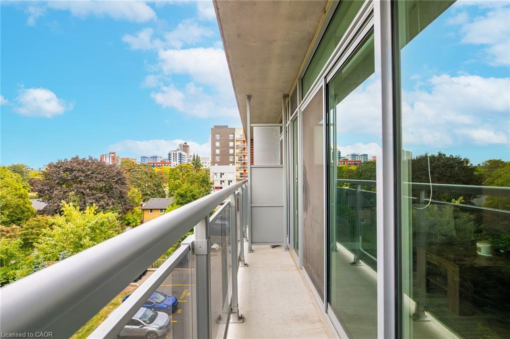 406-308 Lester Street, Waterloo, ON - Outdoor With Balcony With View With Exterior