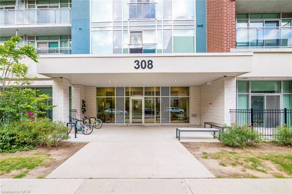 406-308 Lester Street, Waterloo, ON - Outdoor With Balcony