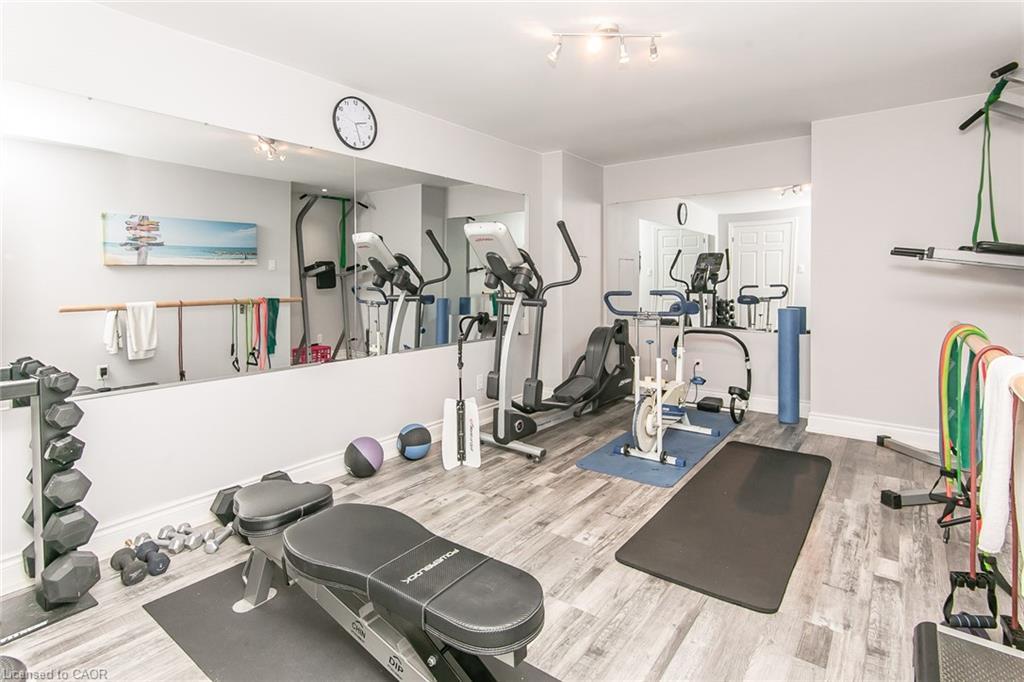 358 Green Acres Drive, Waterloo, ON - Indoor Photo Showing Gym Room