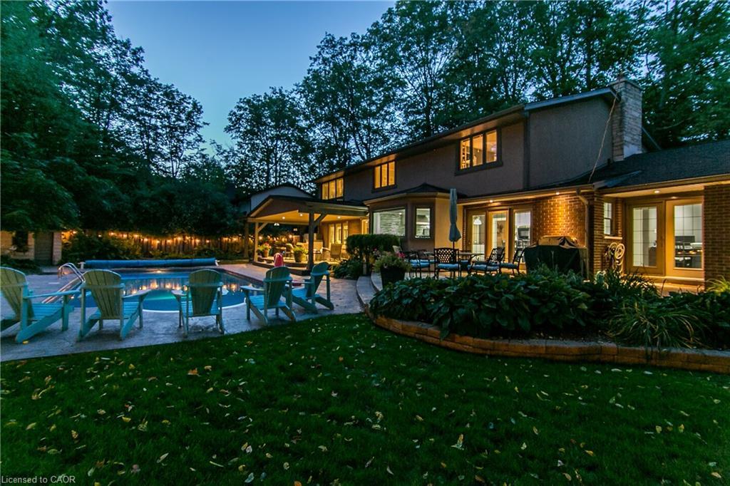 358 Green Acres Drive, Waterloo, ON - Outdoor With In Ground Pool With Backyard
