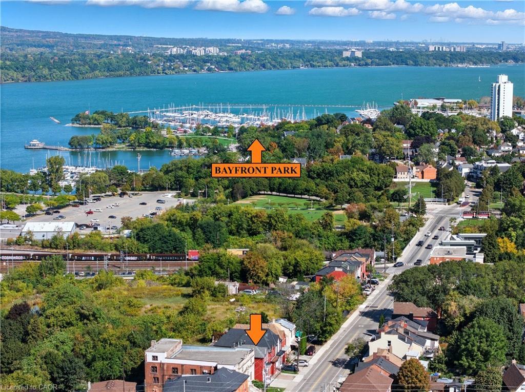 249 Bay Street N, Hamilton, ON - Outdoor With Body Of Water With View
