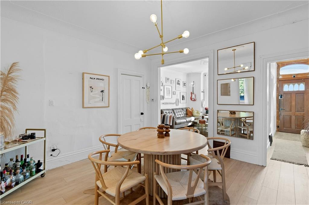 249 Bay Street N, Hamilton, ON - Indoor Photo Showing Dining Room