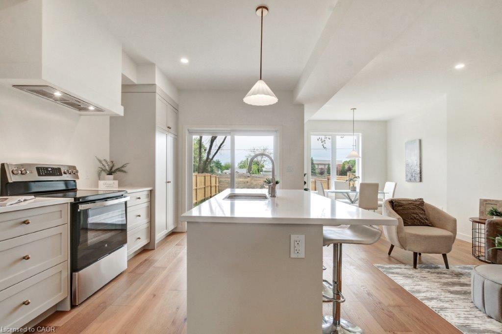 210 William Street, Delhi, ON - Indoor Photo Showing Kitchen With Upgraded Kitchen