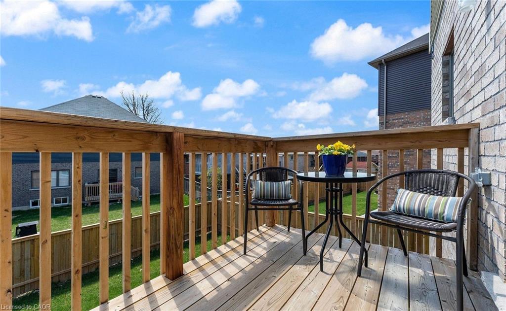 30 Rowley Street, Brantford, ON - Outdoor With Deck Patio Veranda With Exterior