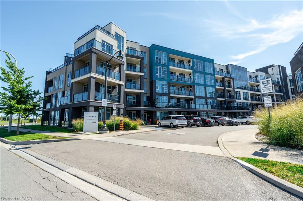 512-10 Concord Place, Grimsby, ON - Outdoor With Balcony With Facade