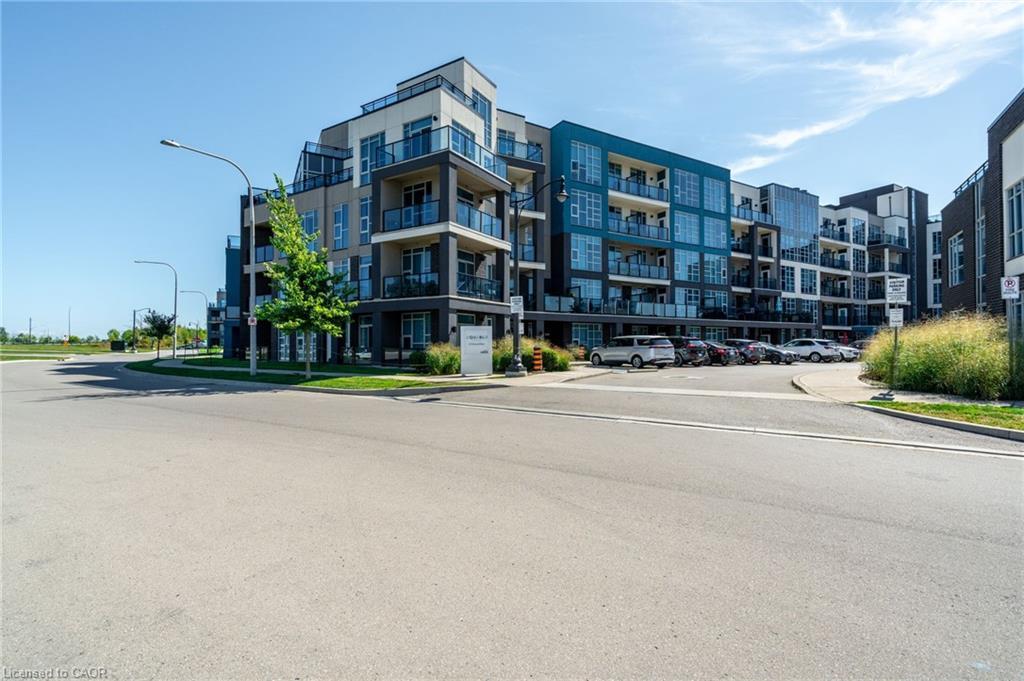 512-10 Concord Place, Grimsby, ON - Outdoor With Balcony With Facade