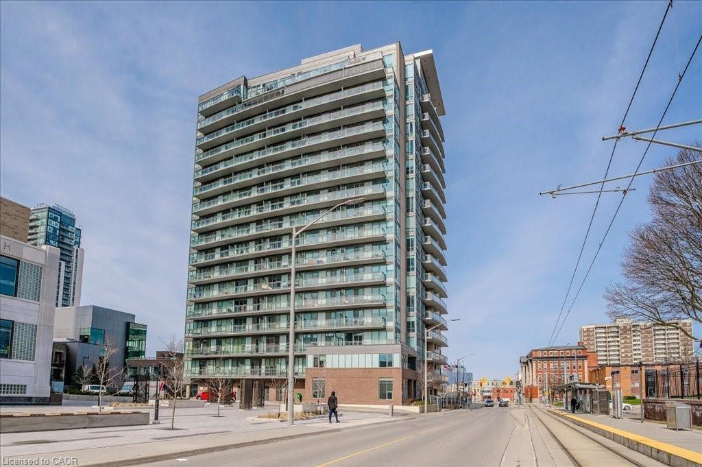 1702-85 Duke Street W, Kitchener, ON - Outdoor With Balcony With Facade