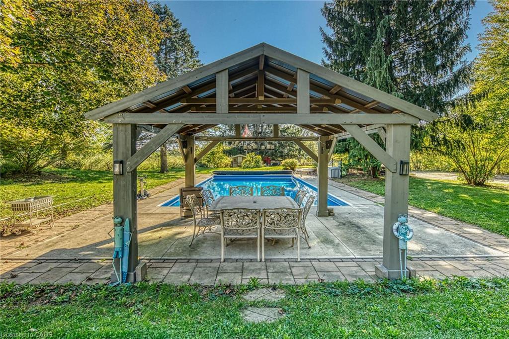 5590 Blind Line, Burlington, ON - Outdoor With In Ground Pool