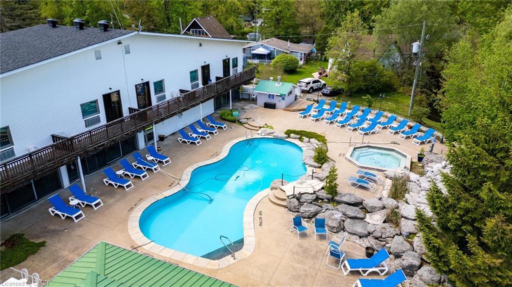 430-57 12Th Conc Road E, Flamborough, ON - Outdoor With In Ground Pool With Deck Patio Veranda