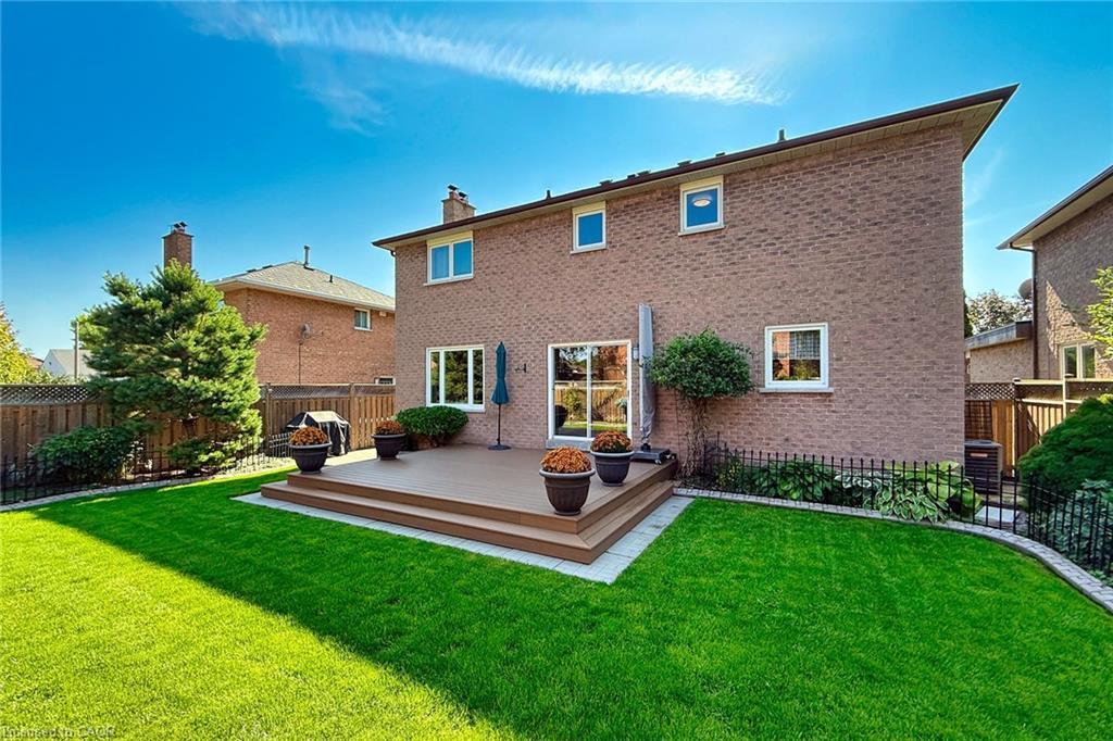 223 River Oaks Boulevard W, Oakville, ON - Outdoor With Deck Patio Veranda With Exterior