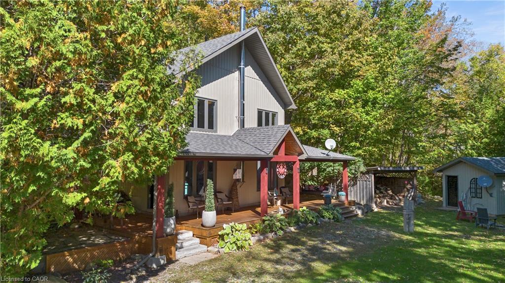 8 15Th Avenue, South Bruce Peninsula, ON - Outdoor With Deck Patio Veranda