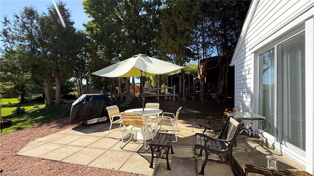 144 College Street W, Waterford, ON - Outdoor With Deck Patio Veranda