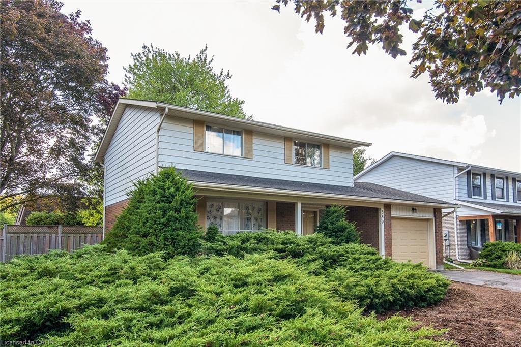 389 Dunvegan Drive, Waterloo, ON - Outdoor With Deck Patio Veranda