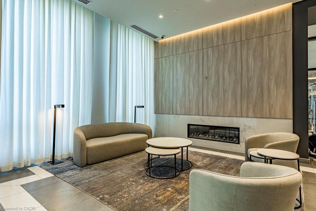 727-1 Jarvis Street, Hamilton, ON - Indoor With Fireplace