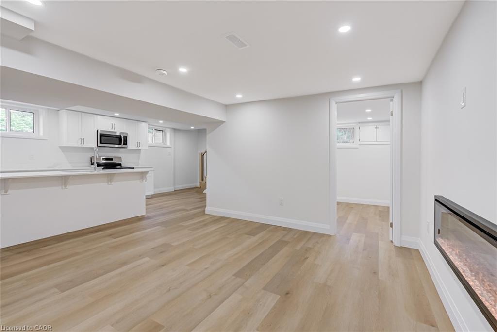 13 Skyland Drive, Hamilton, ON - Indoor With Fireplace