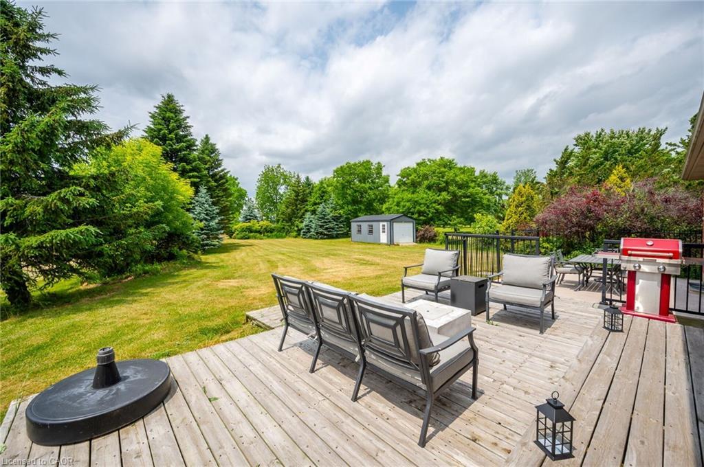 307 Brant County Rd #18, Brantford, ON - Outdoor With Deck Patio Veranda