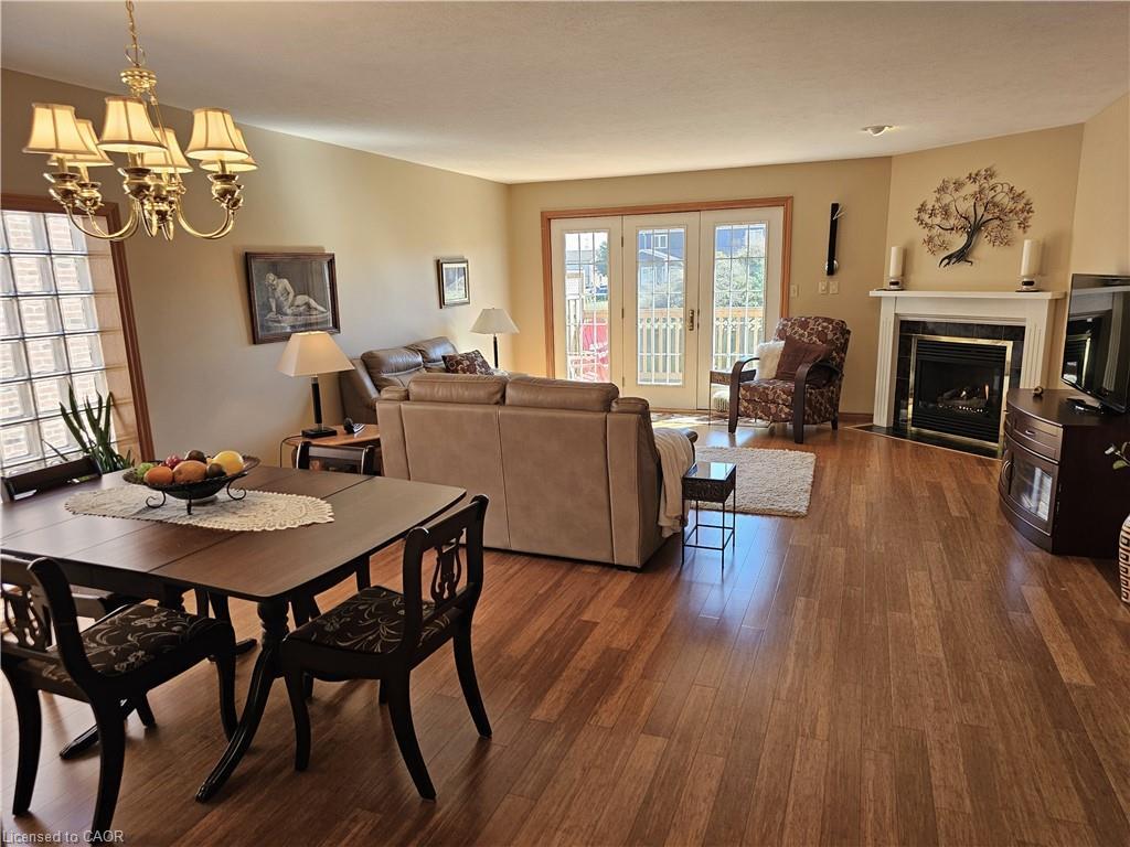 11-42 Donly Drive S, Simcoe, ON - Indoor With Fireplace