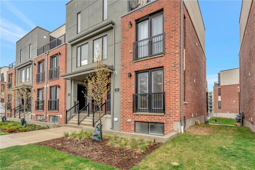 53-99 Roger Street, Waterloo, ON - Outdoor With Facade