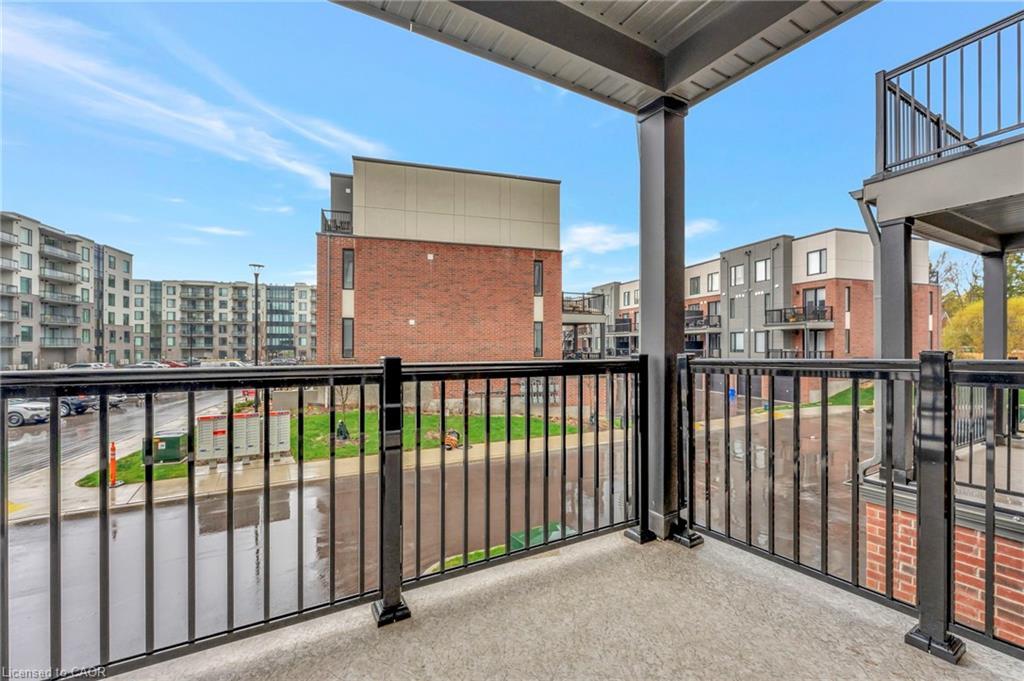 53-99 Roger Street, Waterloo, ON - Outdoor With Balcony With Exterior