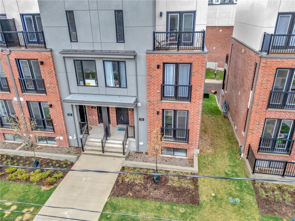 53-99 Roger Street, Waterloo, ON - Outdoor With Balcony With Facade