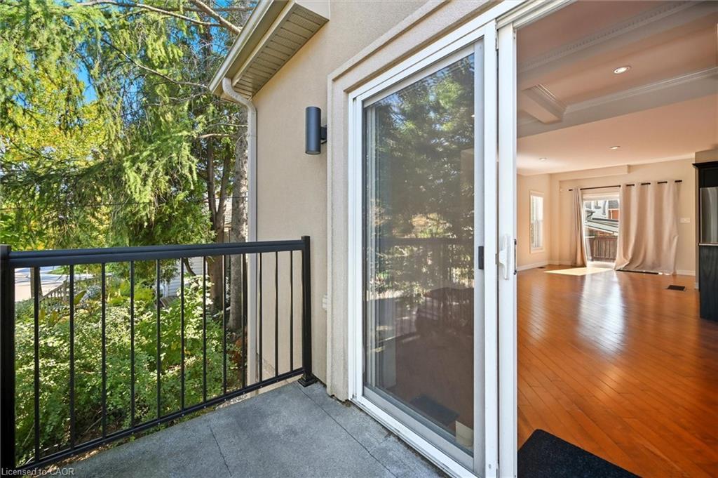 88 Wood Street E, Hamilton, ON - Outdoor With Balcony With Exterior