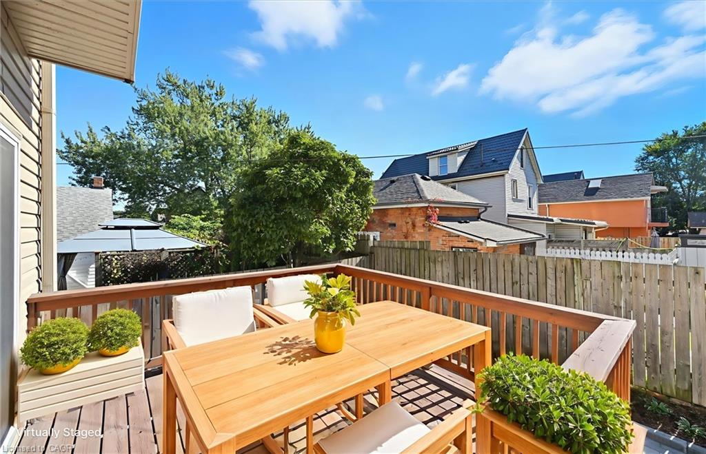 88 Wood Street E, Hamilton, ON - Outdoor With Deck Patio Veranda With Exterior