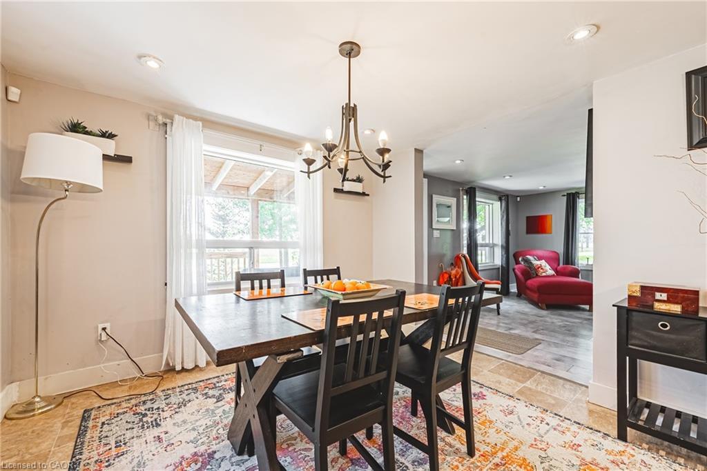 7721 Concession 5 Road, Caistor Centre, ON - Indoor Photo Showing Dining Room