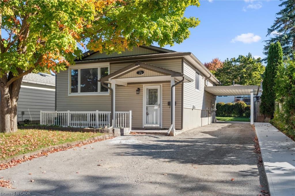 Main-74 Elm Ridge Drive, Kitchener, ON - Outdoor