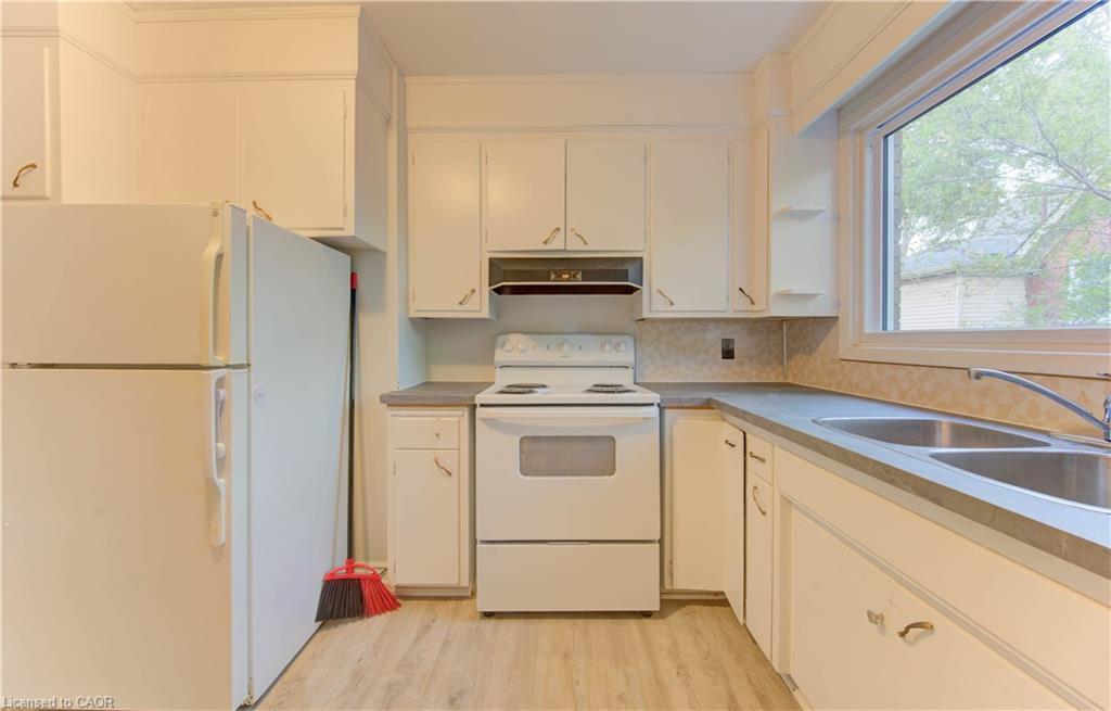 50 Gordon Avenue, Kitchener, ON - Indoor Photo Showing Kitchen With Double Sink