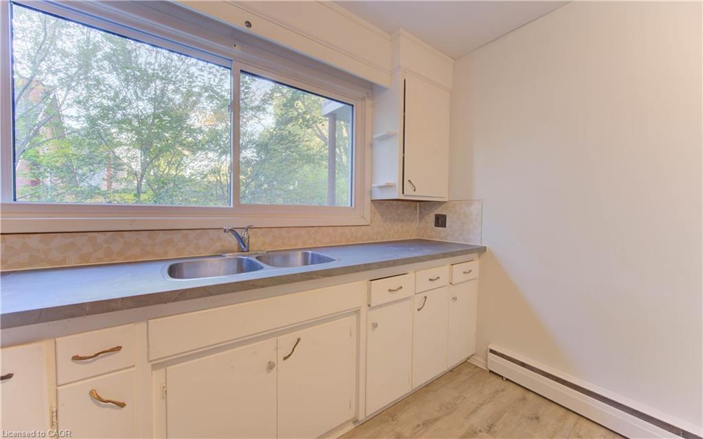 50 Gordon Avenue, Kitchener, ON - Indoor Photo Showing Kitchen With Double Sink