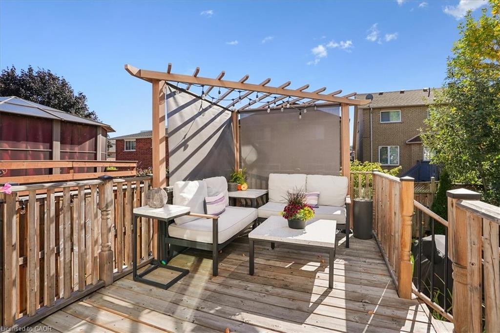 307 Highridge Avenue, Hamilton, ON - Outdoor With Deck Patio Veranda With Exterior