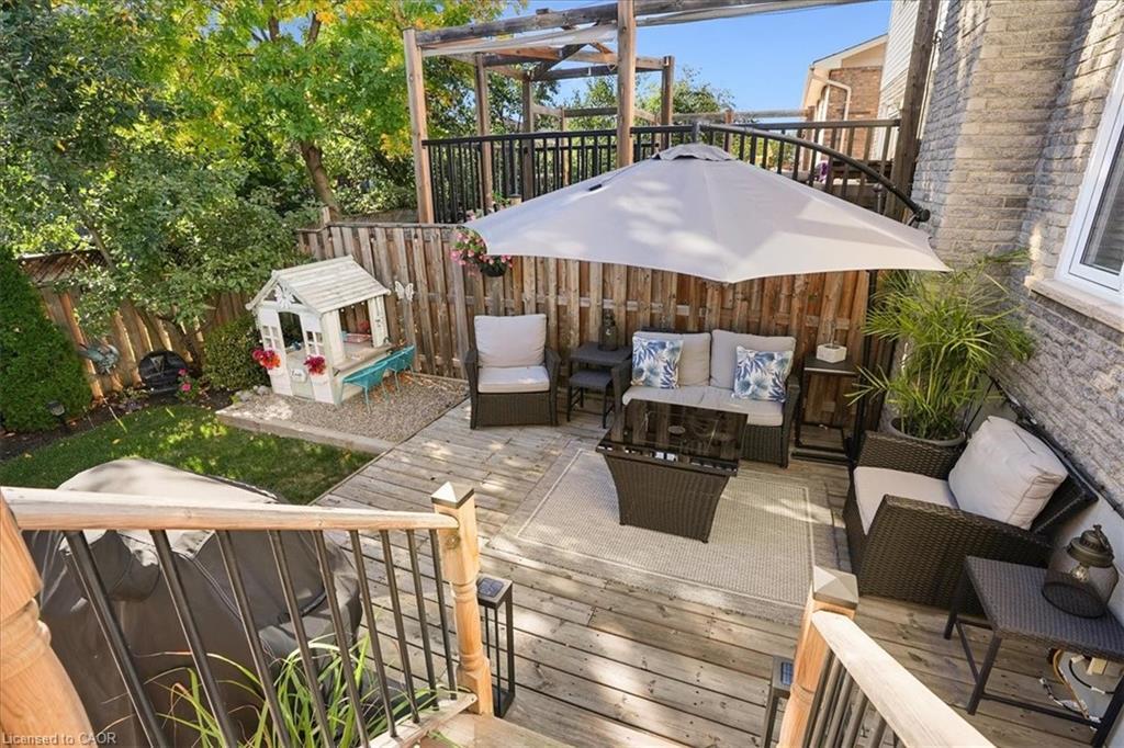 307 Highridge Avenue, Hamilton, ON - Outdoor With Deck Patio Veranda With Exterior