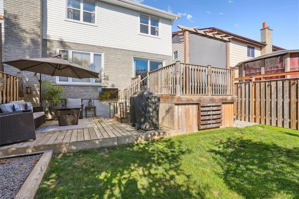 307 Highridge Avenue, Hamilton, ON - Outdoor With Deck Patio Veranda With Exterior