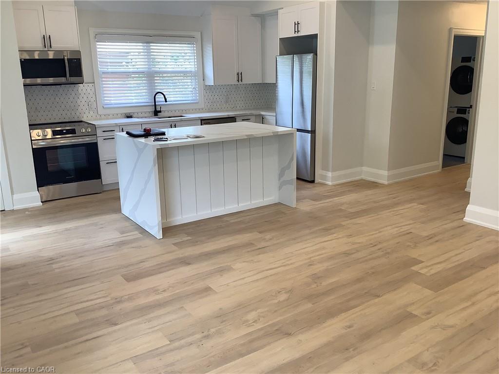 229 West 18Th Street, Hamilton, ON - Indoor Photo Showing Kitchen With Stainless Steel Kitchen With Upgraded Kitchen