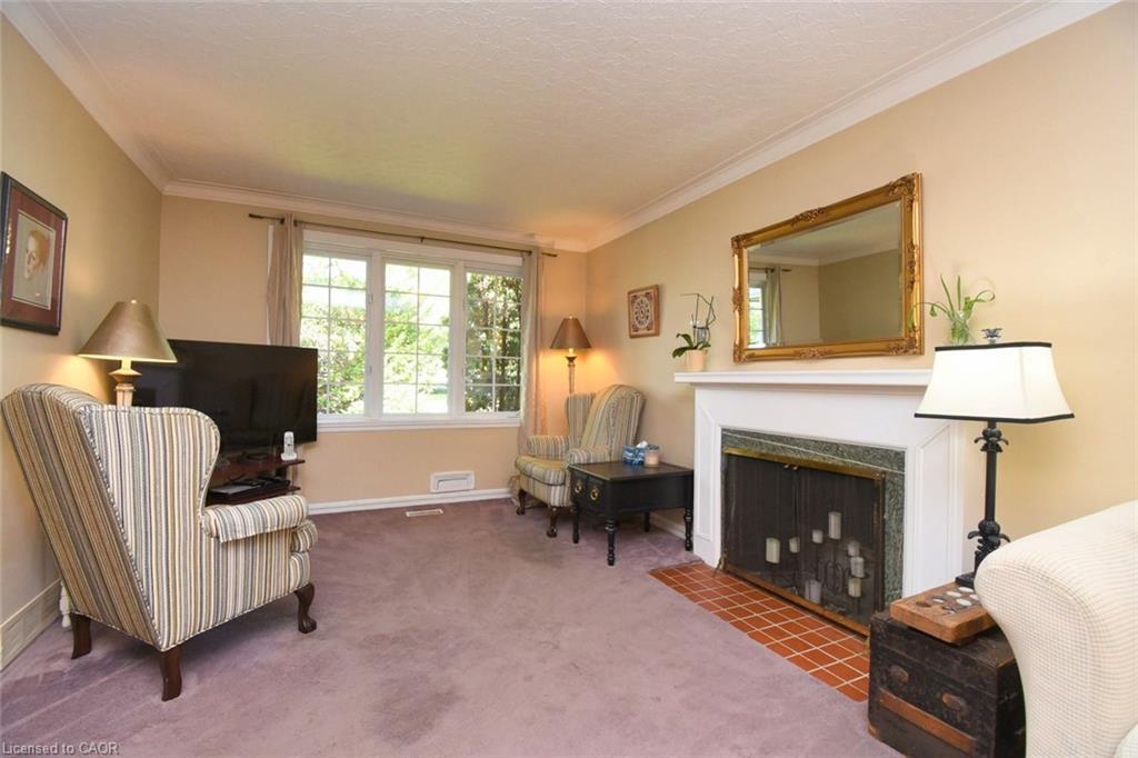 992 Baldwin Road, Mississauga, ON - Indoor Photo Showing Other Room With Fireplace