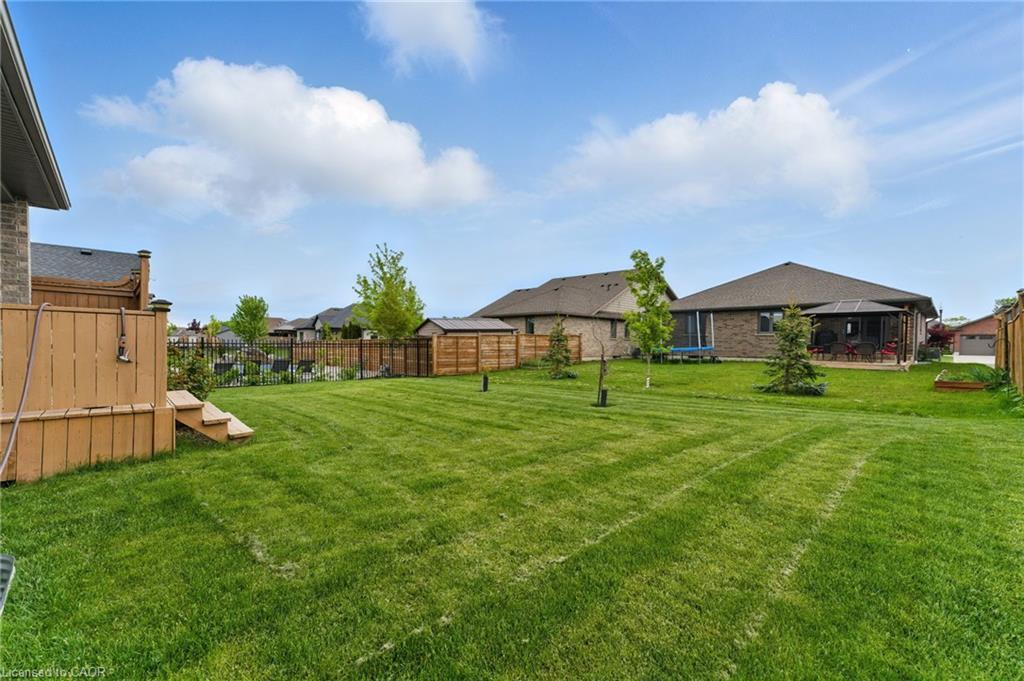107 Forbes Crescent, Listowel, ON - Outdoor With Backyard