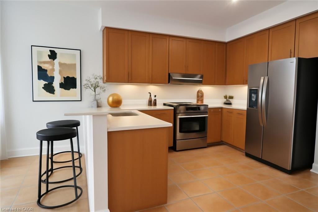 491 Pettit Trail, Milton, ON - Indoor Photo Showing Kitchen