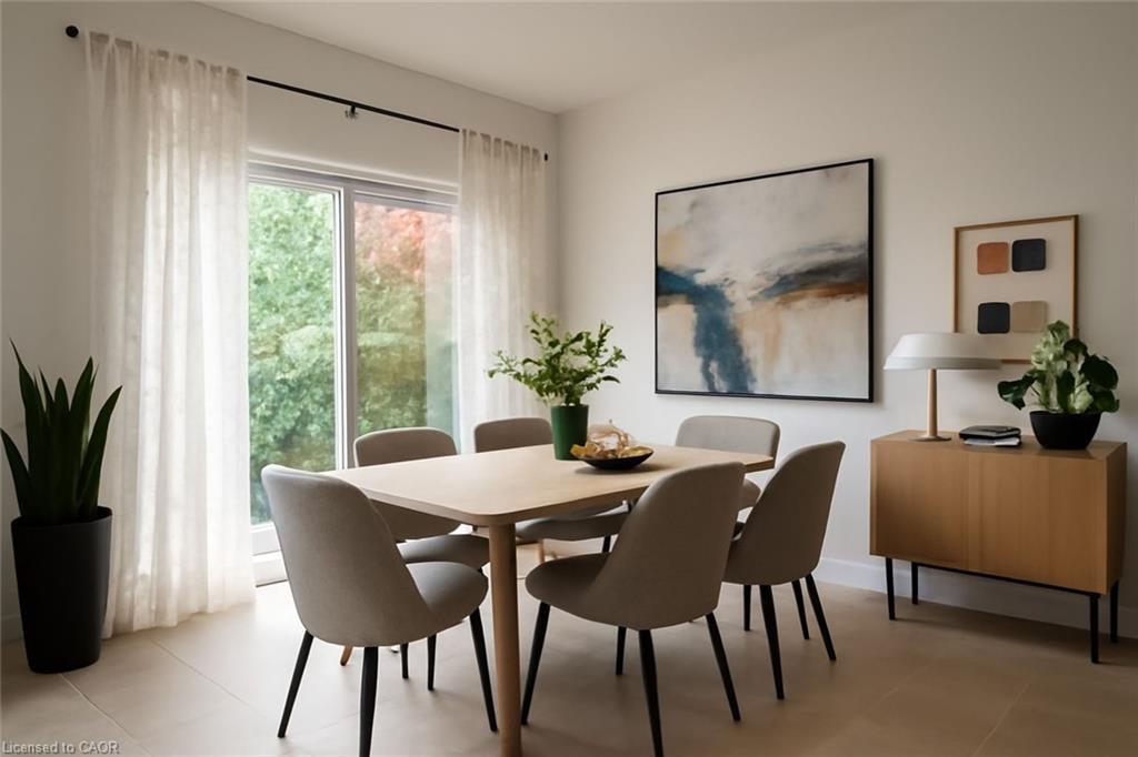 491 Pettit Trail, Milton, ON - Indoor Photo Showing Dining Room