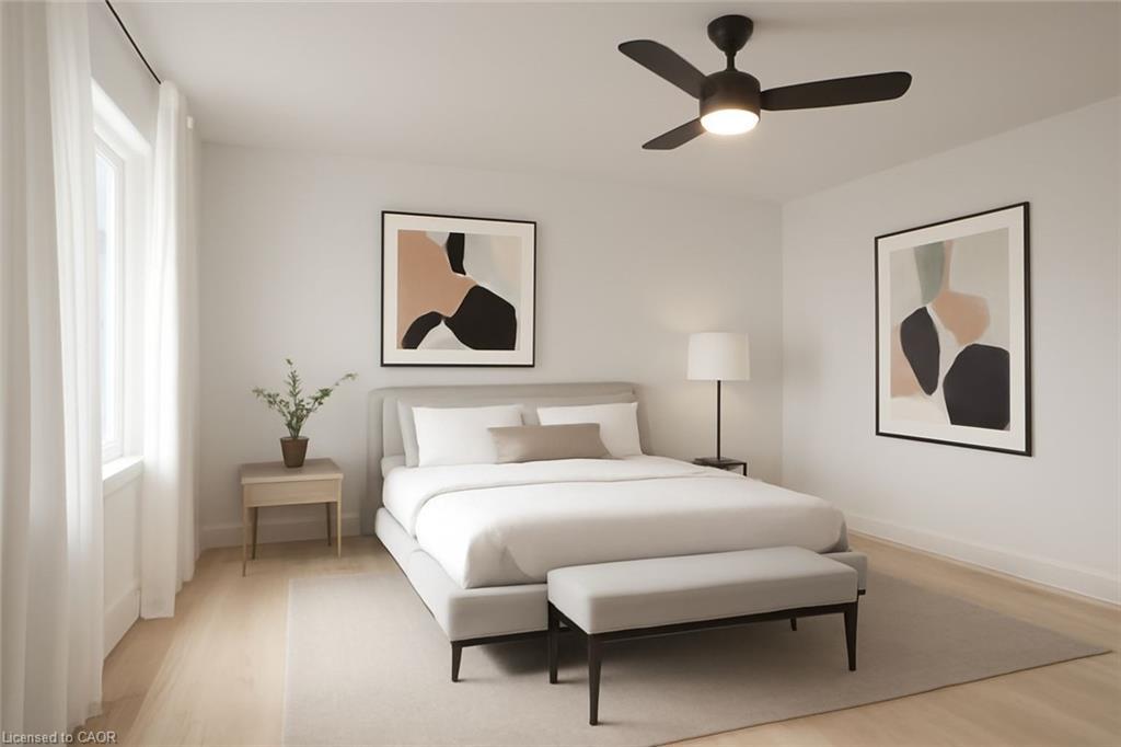 491 Pettit Trail, Milton, ON - Indoor Photo Showing Bedroom