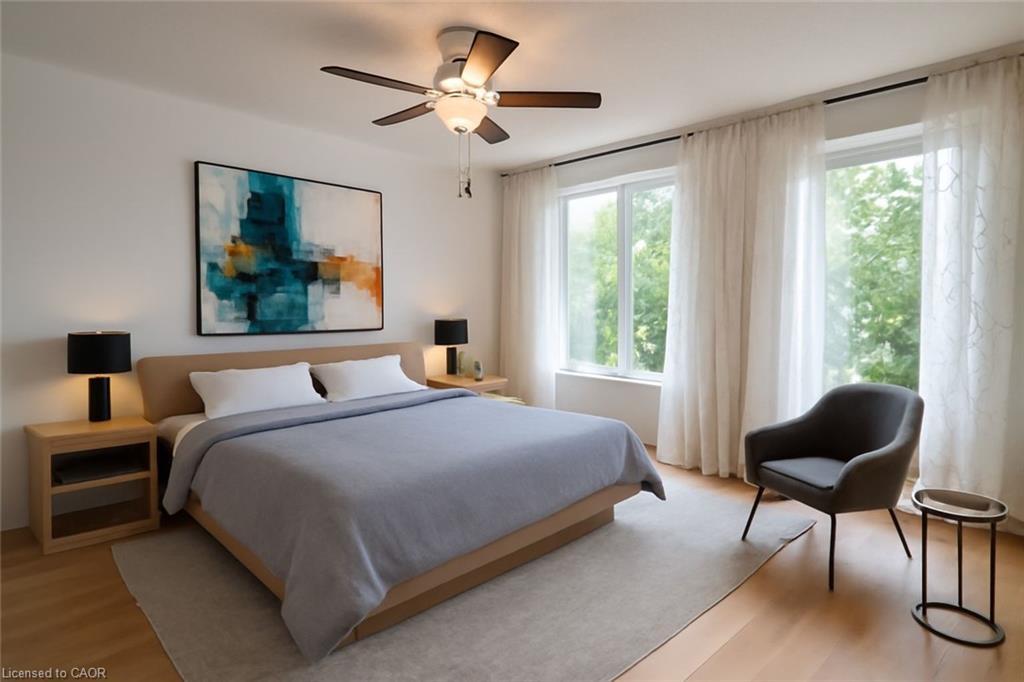 491 Pettit Trail, Milton, ON - Indoor Photo Showing Bedroom