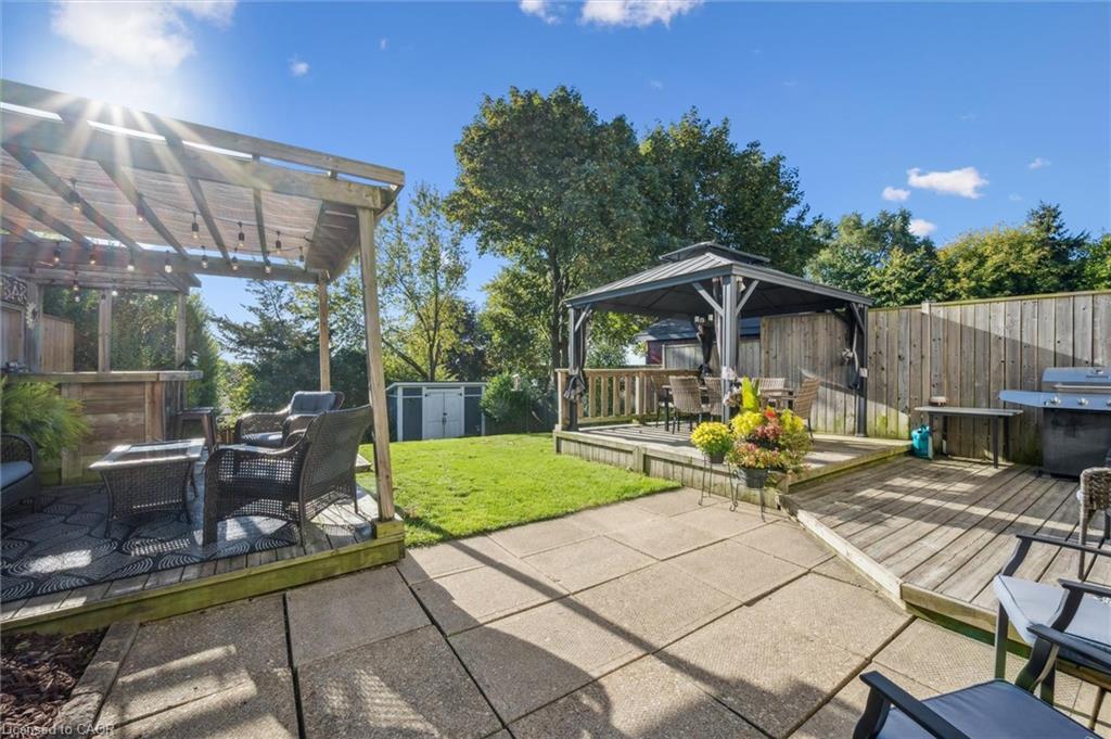 95 Macatee Place, Cambridge, ON - Outdoor With Deck Patio Veranda