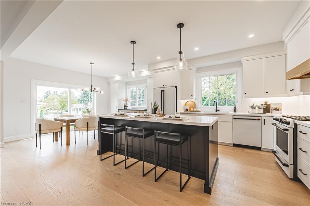 Lot 15 Kellogg Avenue, Hamilton, ON - Indoor Photo Showing Kitchen With Upgraded Kitchen